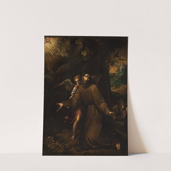 The Ecstasy Of St Francis by Francesco Da Castello
