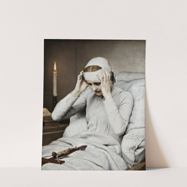 The Ecstatic Virgin Anna Katharina Emmerich (1885) by Gabriel von Max