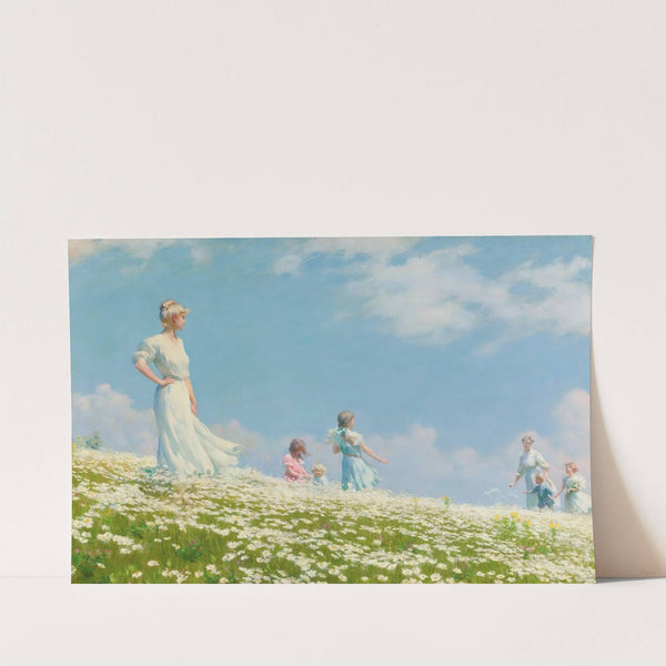 The Edge Of The Woods by Charles Courtney Curran