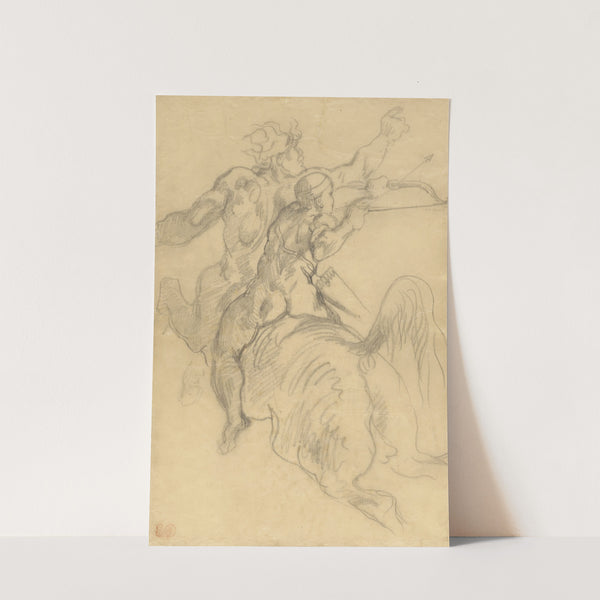 The Education of Achilles (1844) by Eugène Delacroix