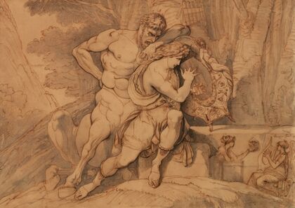 The Education of Achilles by Chiron