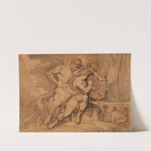 The Education of Achilles by Chiron by Giuseppe Cades