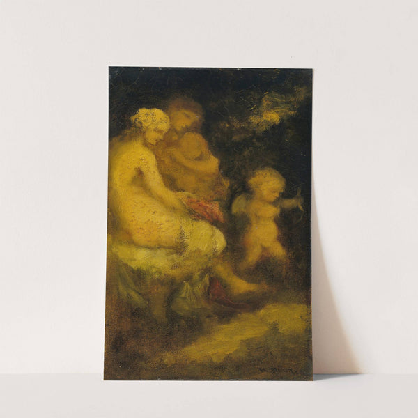 The Education of Cupid by Narcisse-Virgile Diaz de La Peña