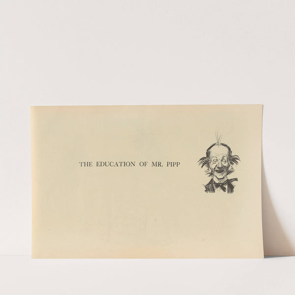 The education of Mr. Pipp (1893-1900) by Charles Dana Gibson