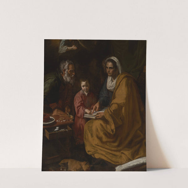 The Education of the Virgin by Diego Velázquez