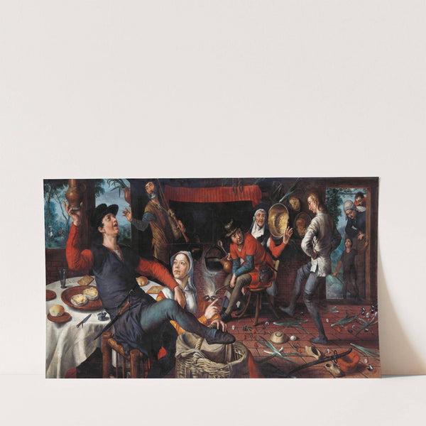 The Egg Dance (1552) by Pieter Aertsen