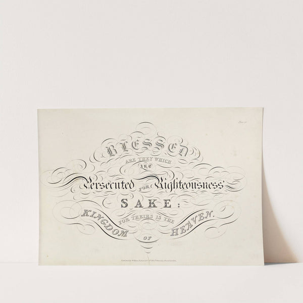 The eight beatitudes Pl.10 (1820) by William Alexander