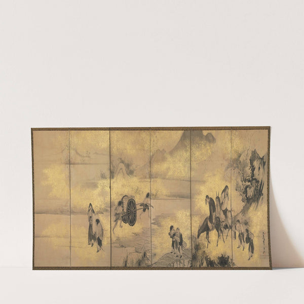 The Eight Immortals of the Wine Cup (later 1700s) by Soga Shōhaku