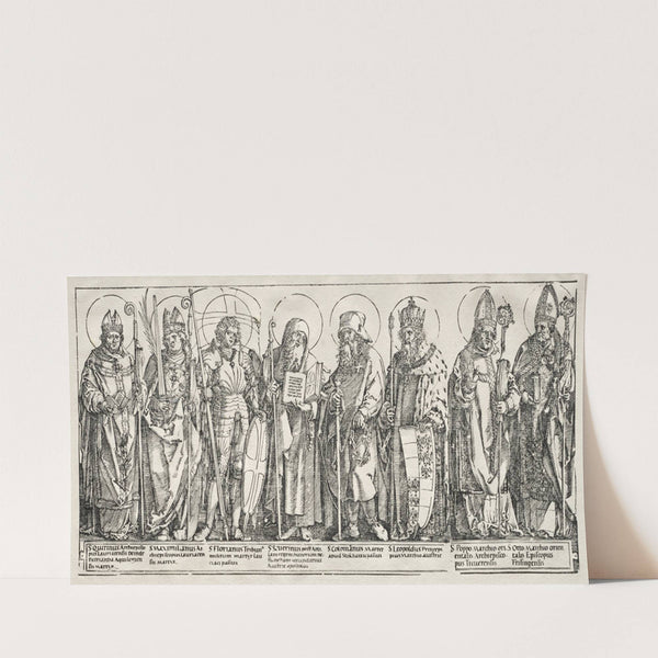 The Eight Saints of Austria (c. 1515) by Albrecht Dürer