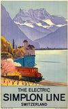 The electric Simplon Line – Switzerland (1928)