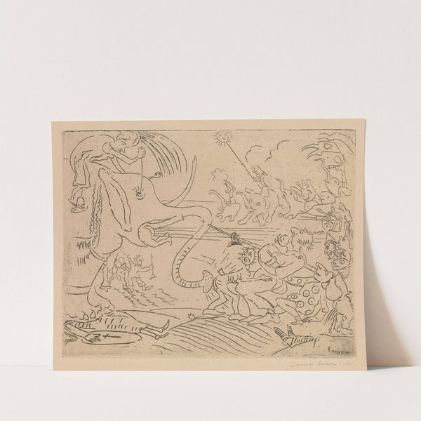 The Elephant's Joke by James Ensor