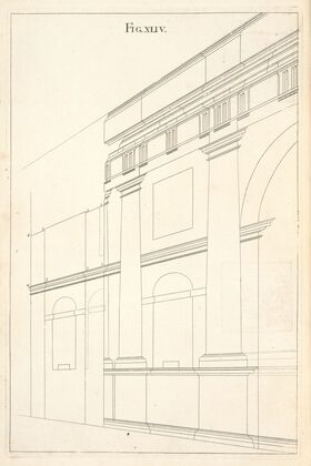 The elevation of the forty-first figure in perspective.
