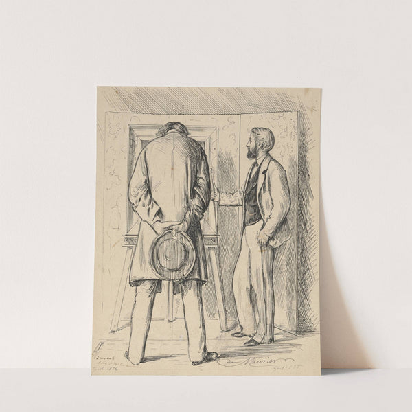 The eleventh hour. (1875) by George Du Maurier