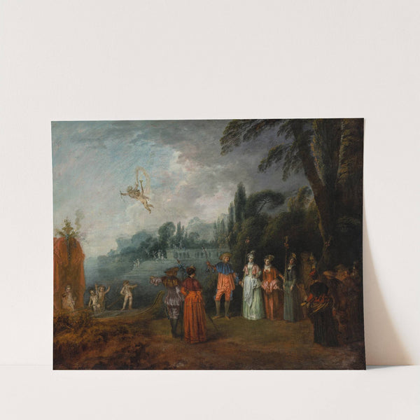 The Embarkation for Cythera by Jean-Antoine Watteau