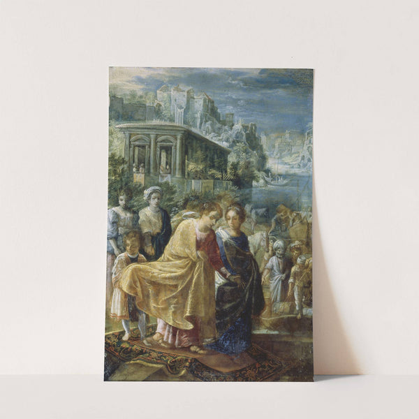 The Embarkation of the Empress Helena (1603-1605) by Adam Elsheimer