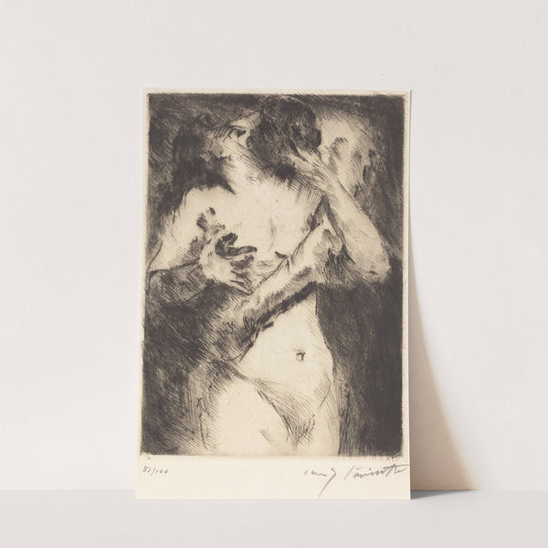 The Embrace (The Kiss) (1921) by Lovis Corinth