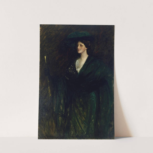 The Emerald Lady by William Merritt Chase