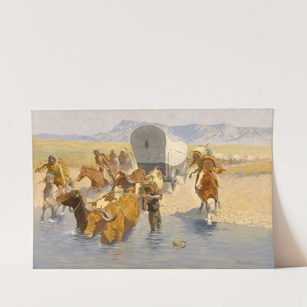 The Emigrants (1904) by Frederic Remington