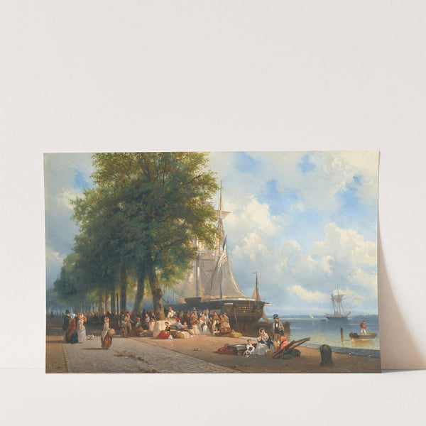 The Emigrants by Frans Breuhaus De Groot