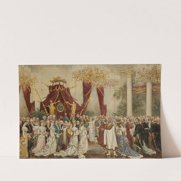 The Emperor at the Ball in the Lviv City Hall by Juliusz Kossak