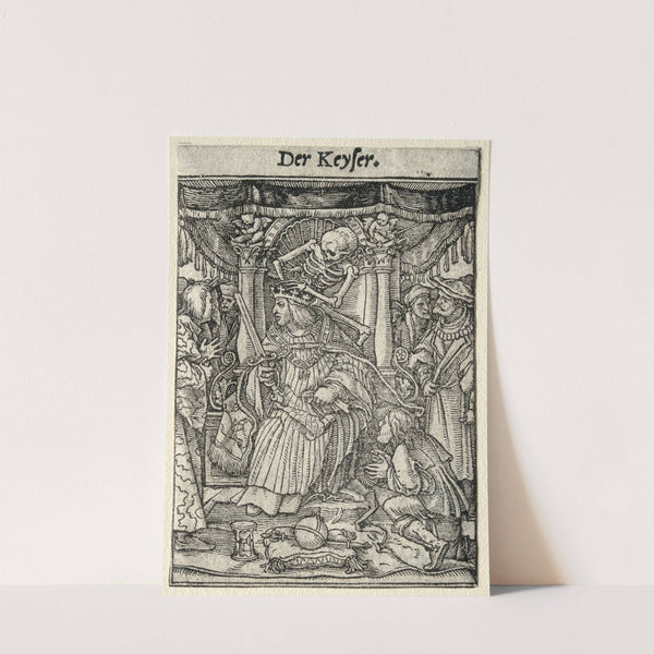 The Emperor (c. 1526) by Hans Holbein The Younger