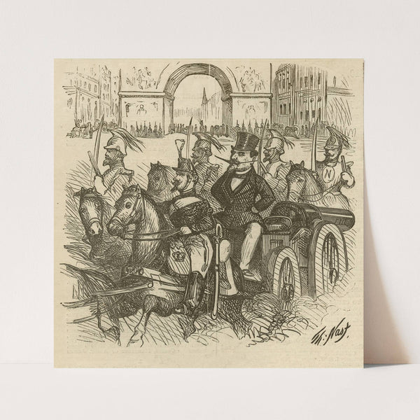 The empire is peace!. (1869) by Thomas Nast