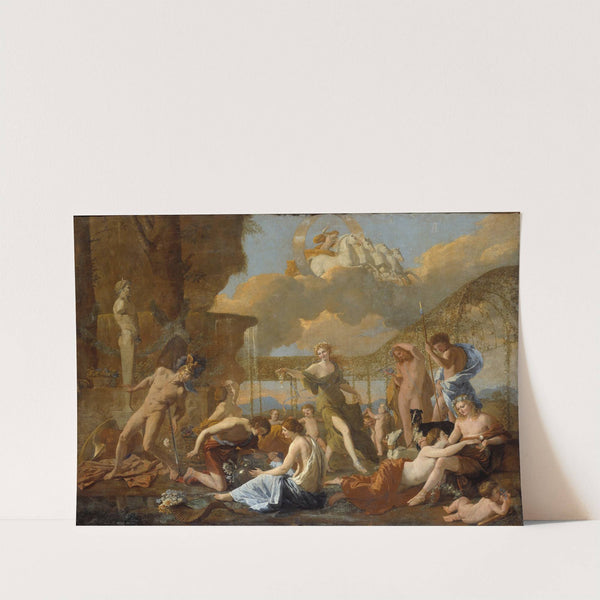 The Empire of Flora (1631) by Nicolas Poussin