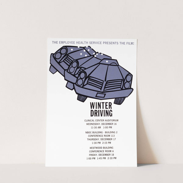 The Employee Health Service presents the film Winter driving by National Institutes of Health