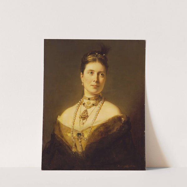 The Empress Frederick of Germany as Crown Princess of Prussia by Heinrich von Angeli