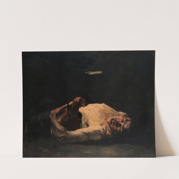 The Empty Bottle by Théodule Ribot