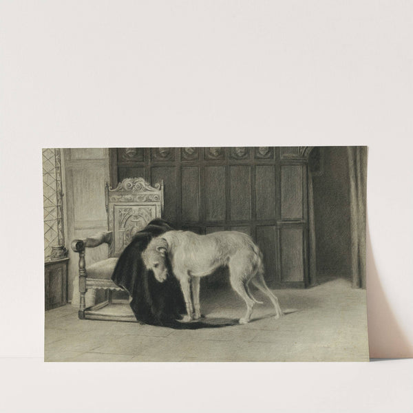 The Empty Chair by Briton Riviere