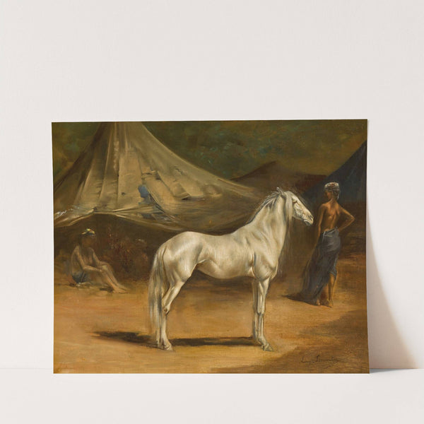 The Encampment by Eugène Fromentin