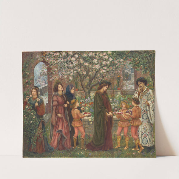 The Enchanted Garden by Marie Spartali Stillman