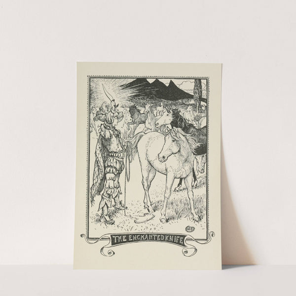 The Enchanted Knife by Henry Justice Ford