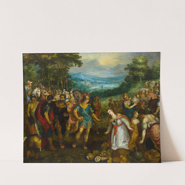 The Encounter of David and Abigail by Hans Rottenhammer