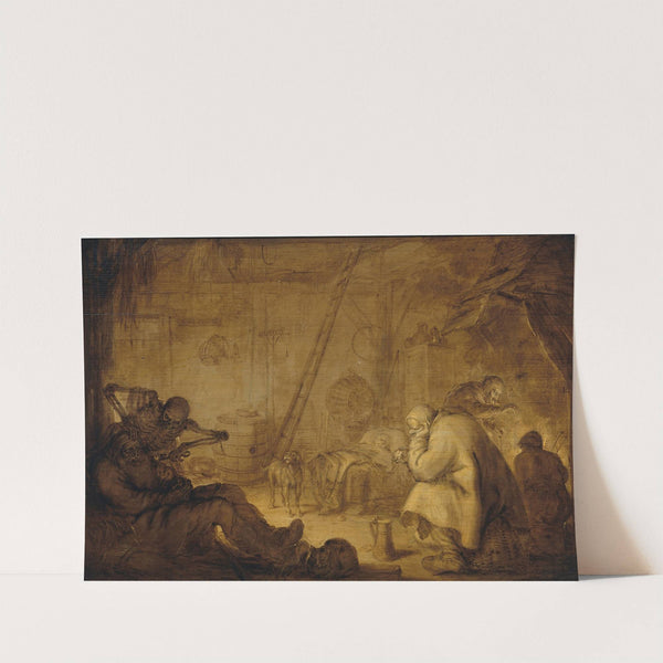 The End of Misery (1632) by Adriaen Pietersz. Van De Venne