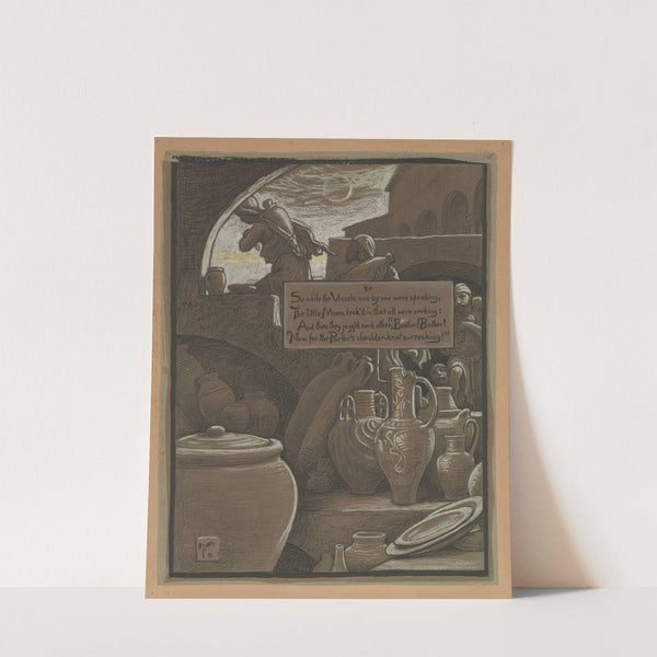 The End of Ramazan (1883-1884) by Elihu Vedder