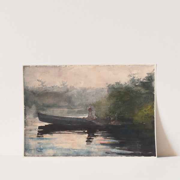 The End of the Day, Adirondacks by Winslow Homer