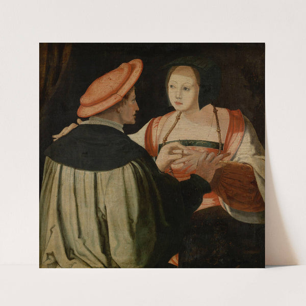 The Engagement by Lucas Van Leyden