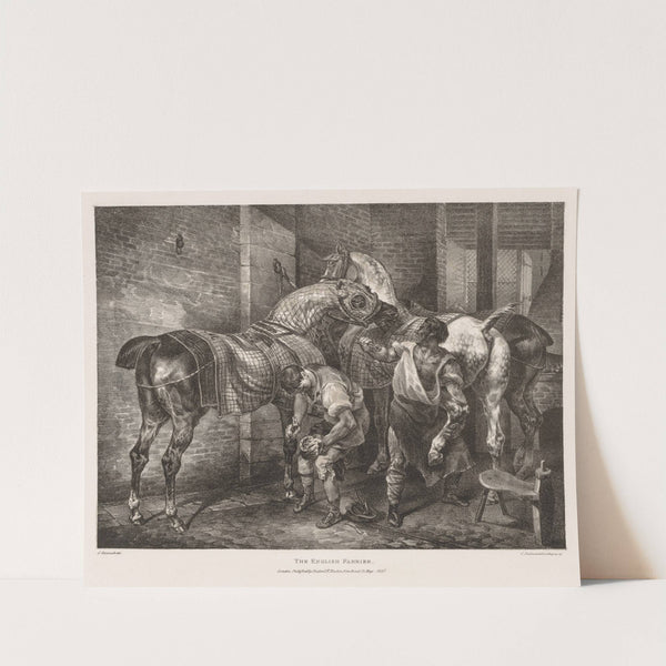 The English Farrier (1821) by Théodore Géricault