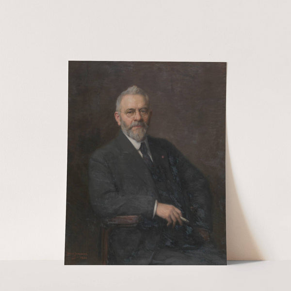 The Engraver Frans Lauwers by Jozef Marie Louis Janssens