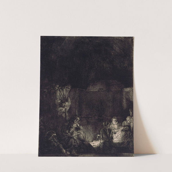 The Entombment by Rembrandt van Rijn