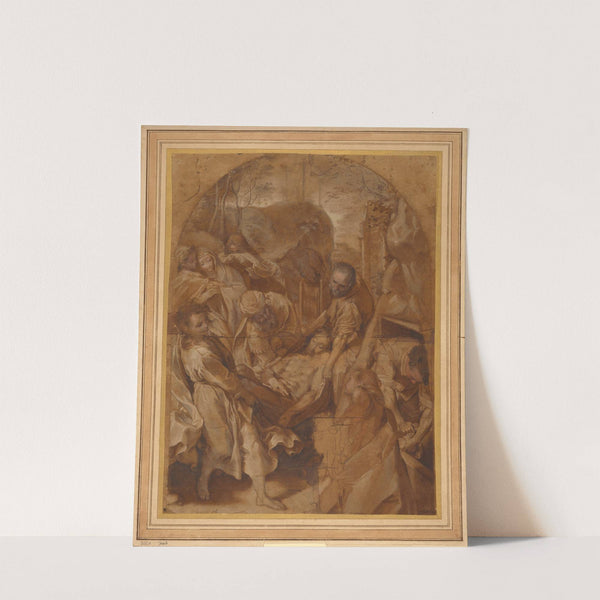 The Entombment by Federico Barocci
