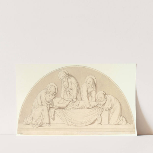 The Entombment (1830) by Philipp Veit