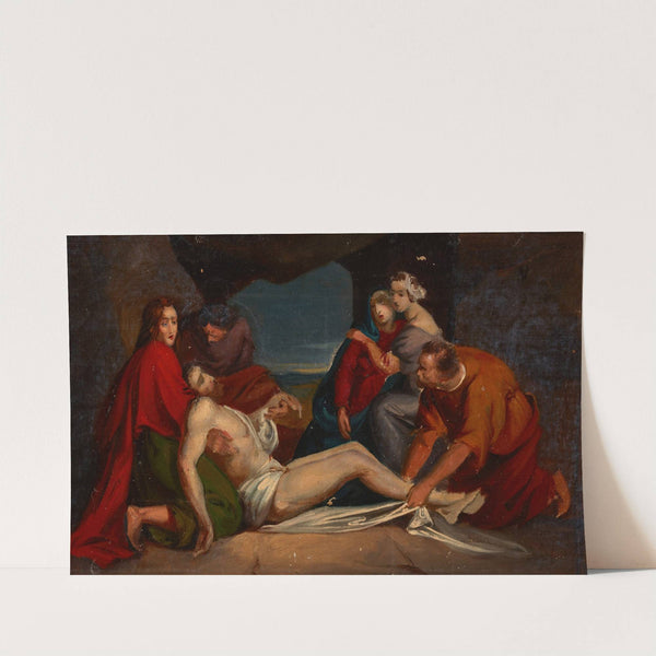 The Entombment (1840-1854) by Józef Simmler