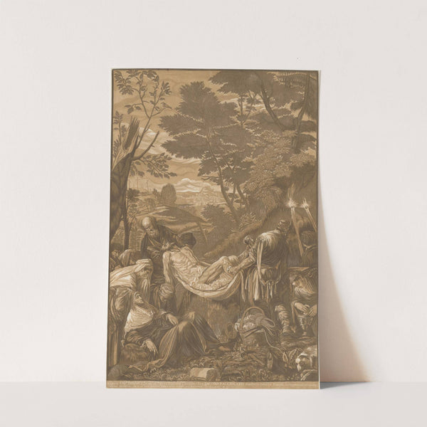 The Entombment (1739) by John Baptist Jackson