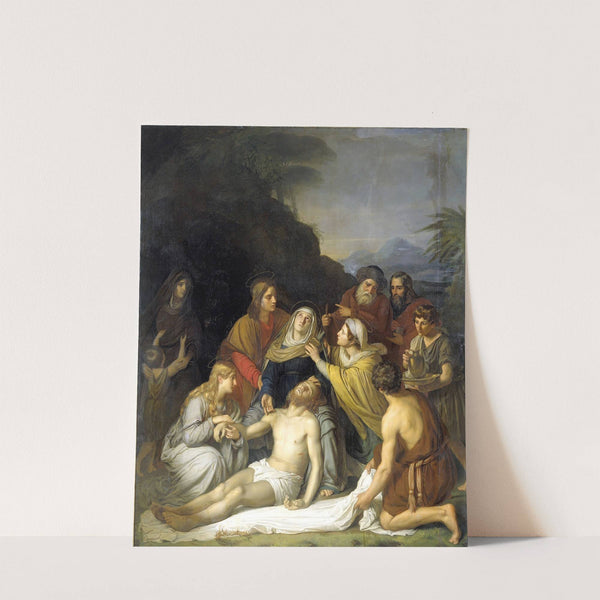 The Entombment by Cornelis Kruseman