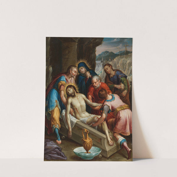 The Entombment of Christ (ca. 1702) by Juan Rodríguez Juárez