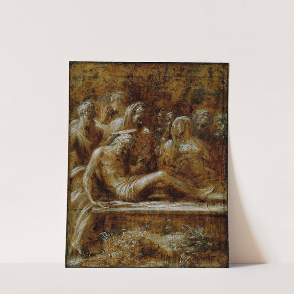 The Entombment of Christ by Parmigianino