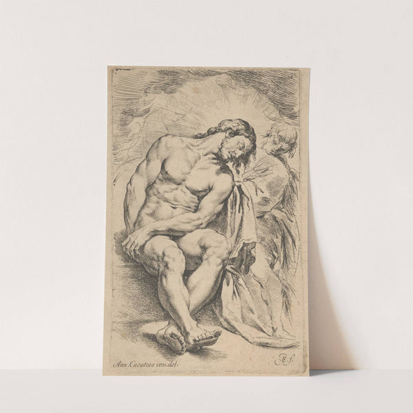 The Entombment of Christ by Jan de Bisschop